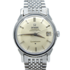 1966 Omega Constellation Automatic Date with Dog Leg Lugs Model 168.005 in Original Unpolished Condition on Beads of Rice Bracelet