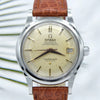 1956/57 Omega Constellation Chronometer Early Model 2943 with two tone Patina Dial in stainless steel