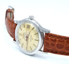 1956/57 Omega Constellation Chronometer Early Model 2943 with two tone Patina Dial in stainless steel