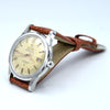 1956/57 Omega Constellation Chronometer Early Model 2943 with two tone Patina Dial in stainless steel