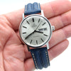 1972 Omega Geneve Automatic Wristwatch - Day Date Model 166.0117 with Silvered Dial