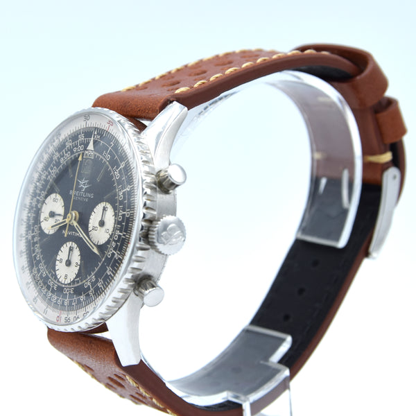 1965 Breitling Navitimer Original Pilots Chronograph in Stainless Steel Model 806 with Venus 178 Caliber