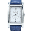 1990s Baume & Mercier Hampton MV045120 Automatic Date Wristwatch with White Dial on Deployment