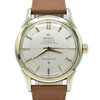 1956 Omega Constellation Chronometer Early Model 2852 with Crosshair Patina Dial in Gold Capped Case