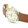 1956 Omega Constellation Chronometer Early Model 2852 with Crosshair Patina Dial in Gold Capped Case