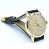 1959 Rolex Precision Dress Wristwatch in Solid 9ct Gold with Patina Dial in 32mm Unisex Model 14075
