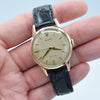 1959 Rolex Precision Dress Wristwatch in Solid 9ct Gold with Patina Dial in 32mm Unisex Model 14075