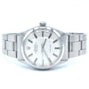 1972 Rolex Oyster Perpetual Air King Precision Model 5500 Grey bark / linen Dial in Stainless Steel on oyster bracelet.