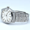 1972 Rolex Oyster Perpetual Air King Precision Model 5500 Grey bark / linen Dial in Stainless Steel on oyster bracelet.