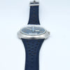 1969 Omega Geneve with Gorgeous matte blue Dial Model 135.033 in steel with strap and buckle