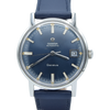 1969 Omega Geneve Automatic Date Model 166.070 with Stunning Rare Electric Blue Dial caliber 565