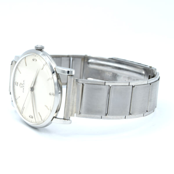 1958 Omega Manual Wind dress watch with central seconds and Mixed Arabic numerals Model 14387