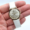 1965 slim Omega Unisex 31.5mm Dress Watch in Solid 9ct Gold English Case Model 1115046