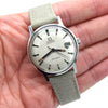 1971 Omega Geneve Automatic Date Model 166.070 with Stunning 'Mosaic' silver Dial caliber 565