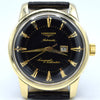 Stunning Gold capped Conquest Calendar Wristwatch Model 9007 - Dated 1959 with Original black dial