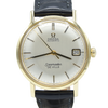 1963 Omega Automatic Seamaster De Ville Date Model 166.020 in Solid 14ct Gold with omega box with Box