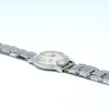 1934 Rare Omega Calatrava style stepped bezel watch in Stainless Steel on period Bracelet