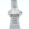 1934 Rare Omega Calatrava style stepped bezel watch in Stainless Steel on period Bracelet