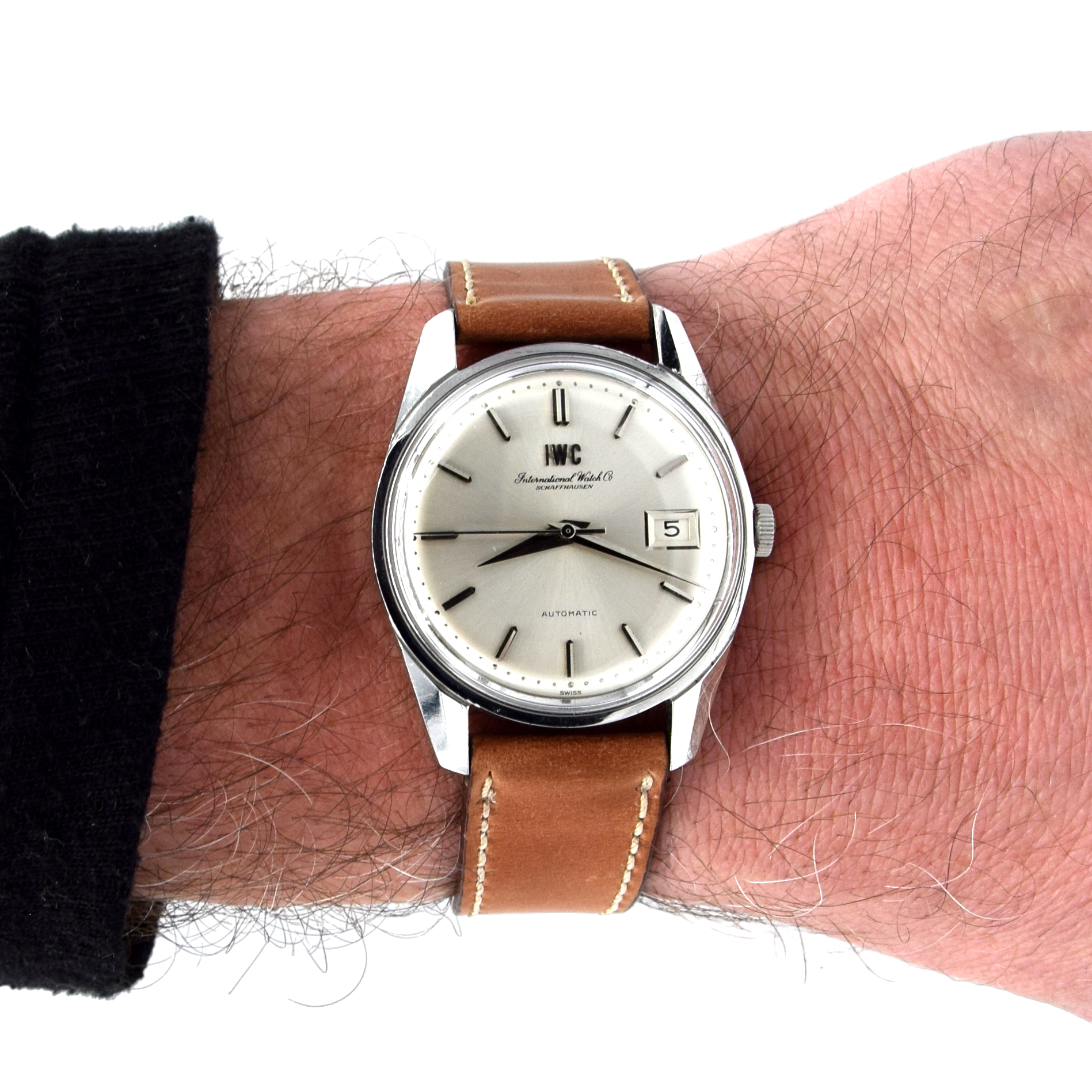 1968 International watch co automatic large wristwatch Ref. R820AD