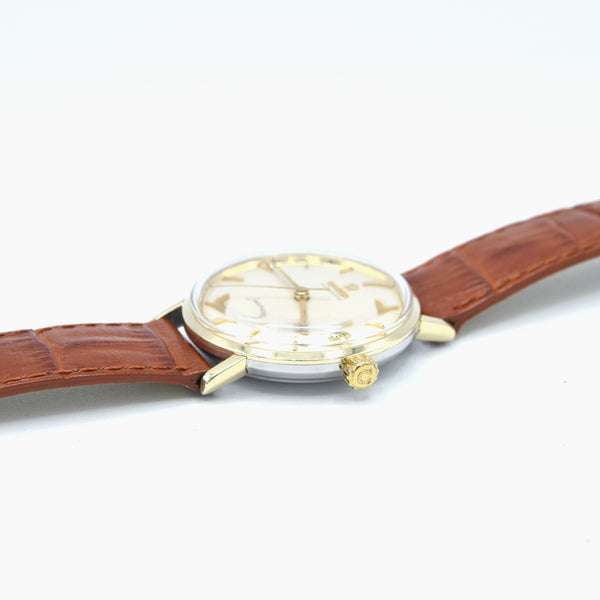 1961 Omega Seamaster Automatic Date Model 14770 in Stainless Steel and Gold Pre DeVille