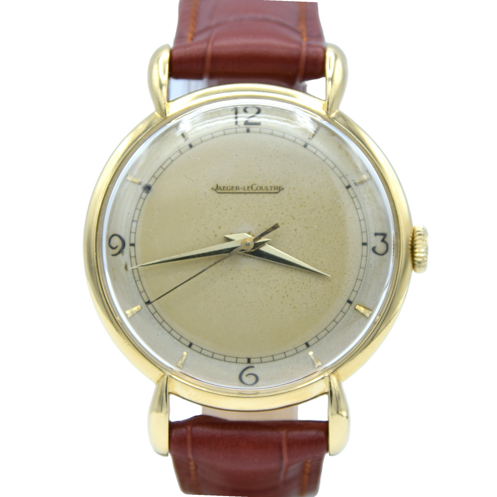 1948 Jaeger-LeCoultre Solid 18ct Gold Dress Watch with Original Patina ...