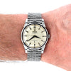 1959 Omega Constellation with Stunning Cross-Hair onyx Model 14381 on brick link Bracelet