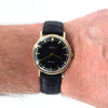 1969 Omega Geneve 9ct Gold All Original stunning black dial Wristwatch Model 131.5016