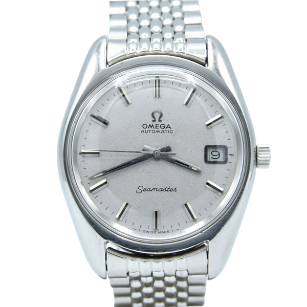 1969 Omega Seamaster Automatic watch 'Sparkle' dial with Date Model 166.067 on BOR bracelet