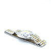 1990s Must De Cartier 21 Unisex Swiss Quartz Wristwatch in Gold and Steel on Bracelet Model 1330