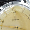 1952 Omega 36mm Model 2639 in a Substantial Stainless Steel Screw-Back Case All Original two tone dial