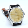 1952 Omega 36mm Model 2639 in a Substantial Stainless Steel Screw-Back Case All Original two tone dial