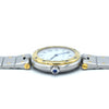 1990s Cartier Santos Ronde classic ladies watch  in Stainless Steel and 18ct Gold with Vendôme lugs