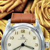 1950 Tudor Oyster Royal Shock-Resisting 'All Arabic numerals' Steel Wristwatch Model 7904 34mm All original