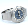 1970s Fortis blue Day Date automatic "Spaceleader" watch in Stainless Steel on Bracelet