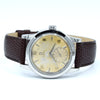 1950 Omega Automatic Bumper with Deco Arabic & Spearhead markers Model 2576 in Stainless Steel