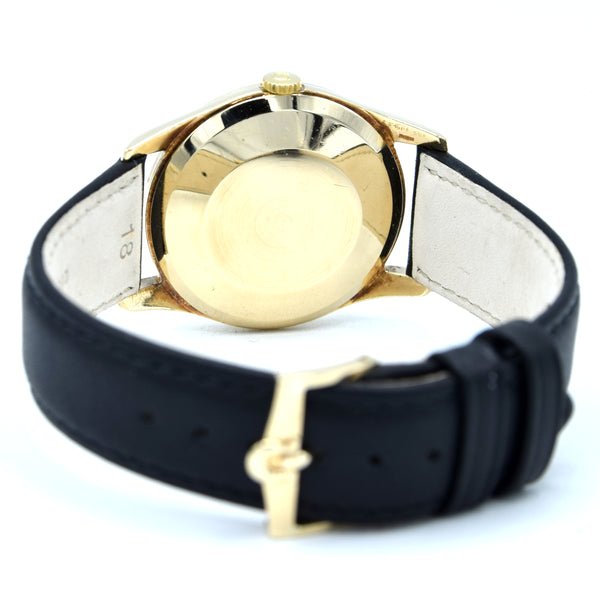 1964 / 1965 Omega full box & papers - Classic Dress Watch in Solid 9ct Gold Case Arabic numerals