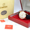 1964 / 1965 Omega full box & papers - Classic Dress Watch in Solid 9ct Gold Case Arabic numerals