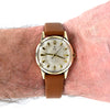 1962 Tudor Royal in solid 9ct Gold Rolex case - stunning Linen Dial 32mm Mechanical