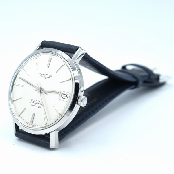 1966 Stunning Longines classic Flagship Automatic Date Model 3120 in Stainless Steel