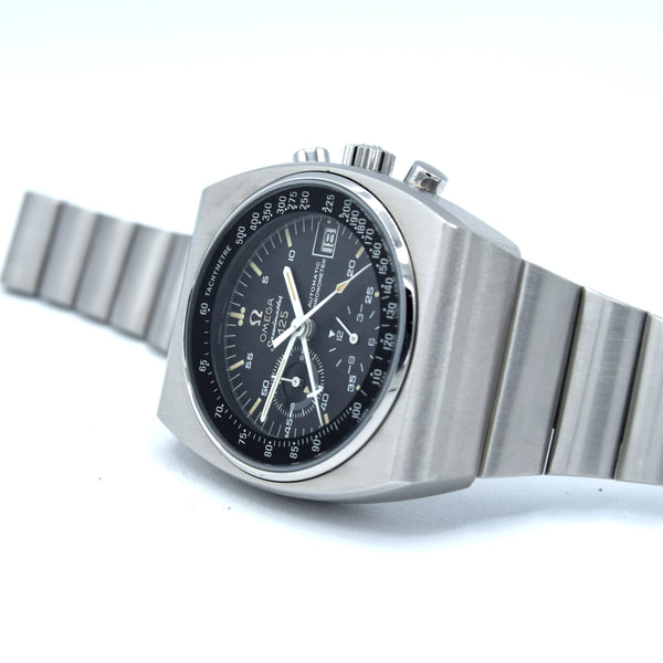 1979 Omega Speedmaster 125 Automatic Chronograph Chronometer Model 178.0002 Stainless Steel on Bracelet