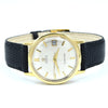 1963 Omega Automatic Seamaster Date Model 166.3020 in Solid 18ct Gold with box and booklets