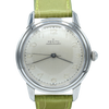 1949 Zenith steel bumper Automatic with stunning original dial in steel caliber 133