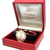 1963 Omega Automatic Seamaster Date Model 166.3020 in Solid 18ct Gold with box and booklets