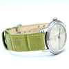 1949 Zenith steel bumper Automatic with stunning original dial in steel caliber 133