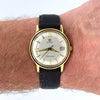 1963 Omega Automatic Seamaster Date Model 166.3020 in Solid 18ct Gold with box and booklets