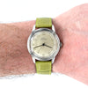 1949 Zenith steel bumper Automatic with stunning original dial in steel caliber 133
