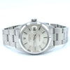 1971 Rolex Oyster Perpetual Date Model 1500 with Rare satin Silver "Radial Dial" in Stainless Steel on Oyster Bracelet