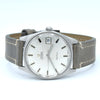 1969 sharp Omega Geneve Automatic Date Model 166.041 in Stainless Steel with Cal 565