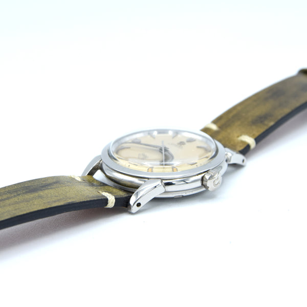 1952 Omega Seamaster one of the first bumper Automatic Date Wristwatch Model 2627-5 in steel