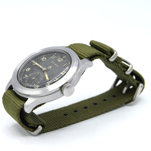 1940s Cyma Original British Military Issue Wristwatch WWW Army Watch WW2 One of the  Dirty Dozen
